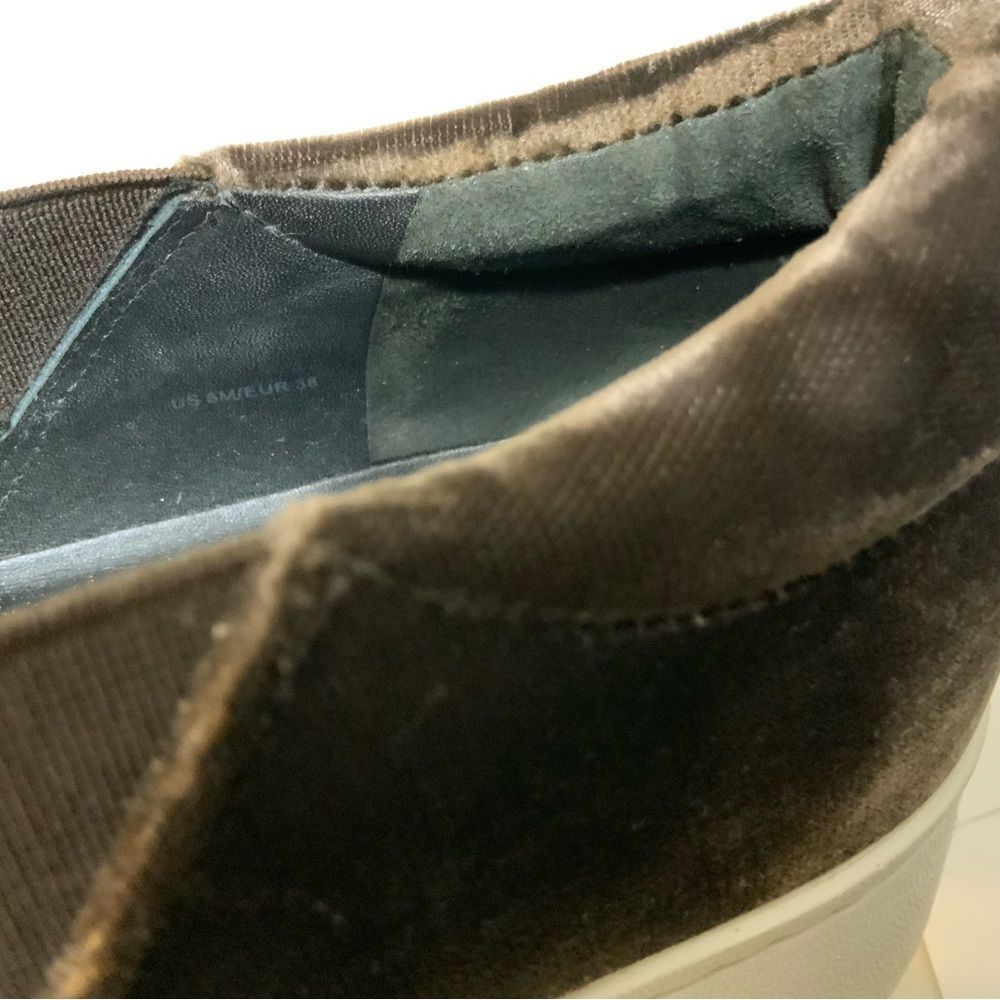 Vince Warren Platform velvet brown Sneakers size 8 - Picture 13 of 13